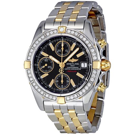 breitling mens diamond bezel watch|breitling diamond bezel men watch.